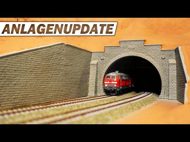 A tunnel entrance from scratch: The complete shell  | Building an H0 model railroad - Episode 27