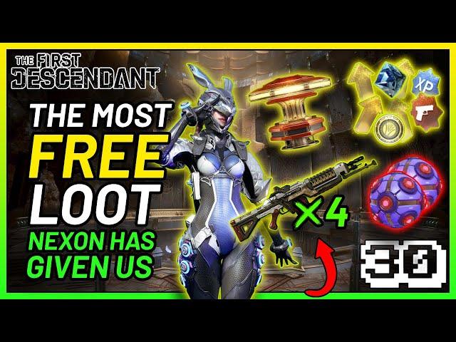 DO NOT Miss This. (12x ANY Wep Blueprints FOR FREE) Nexon 30th Anniv. Guide | The First Descendant