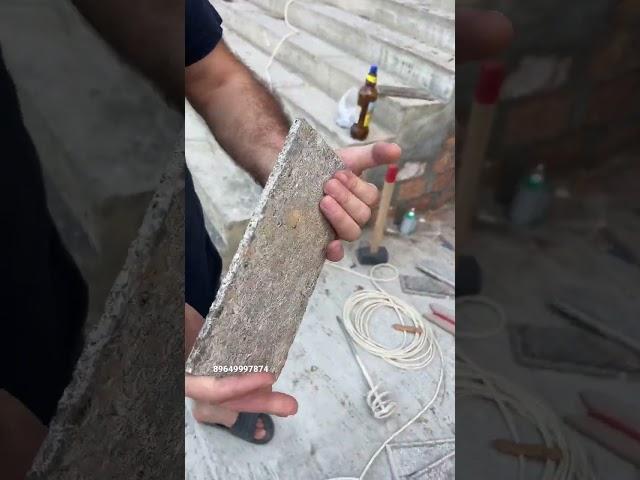 Облицовка природным камнем новый объект 