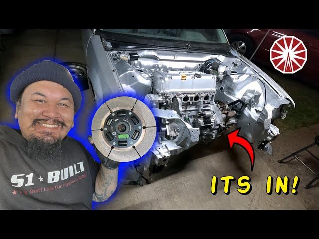 BUDGET AWD BUILD PT9: DIY Deglazing a USED Flywheel For NEW Clutch!
