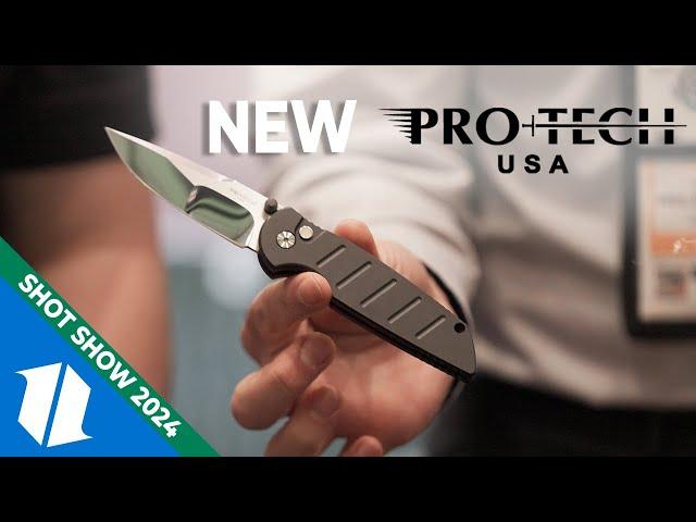 Manual Button Lock TR-3! New Pro-Tech Knives 2024