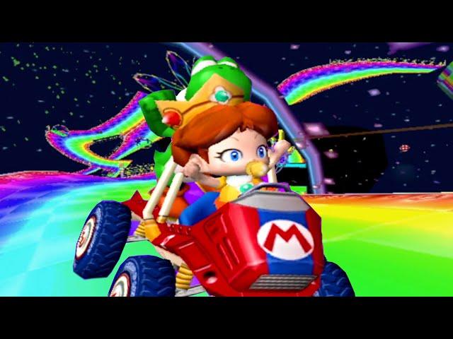 Mario Kart Double Dash Custom Tracks 3 Players 100% Walkthrough Part 4 Gameplay - 100cc Special Cup