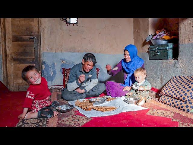 Mountain Village Living in Afghanistan | Collecting Wild Rhubarb