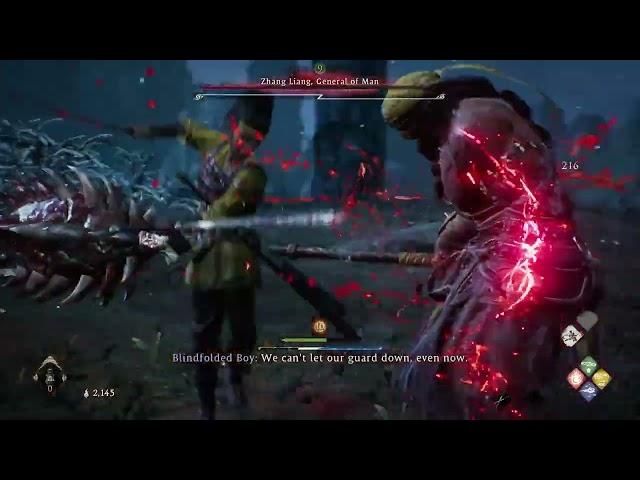 Wo Long First Boss Fights #gaming #wolongfallendynasty #viral #shorts