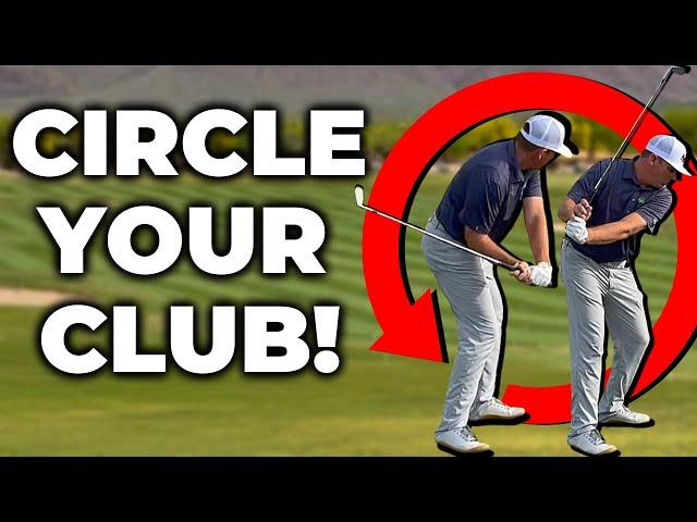 CIRCLE Your Clubhead To Transition From A Steep To Shallow Golf Swing