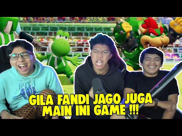 GILA FANDI HAMPIR NGE BANTAI GUA DI MARIO - MARIO STRIKERS