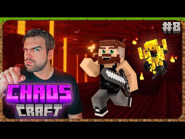 I Was Just Trying To Grab His Rod! - Minecraft Twitch Controls Chaos Mod Part 8 - (VOD)