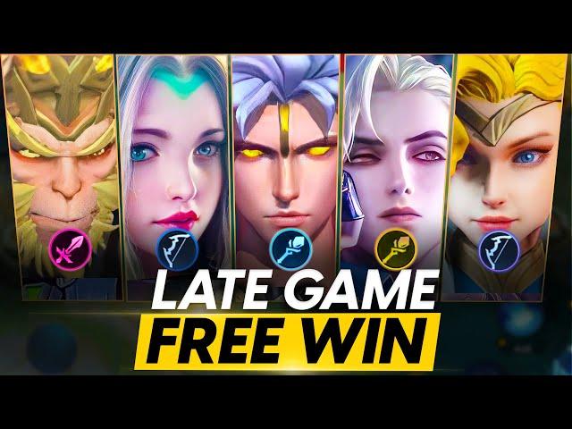 TOP 10 UNBEATABLE HEROES WHO NEVER LOSE LATE GAME | SEASON 24 MLBB