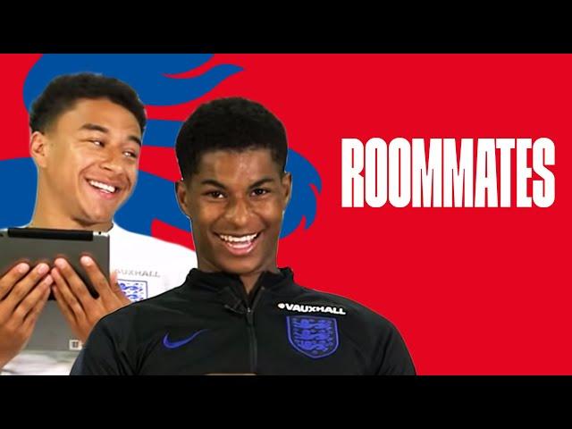 Rashford's Worst Habit and Lingard's Sporting Hero | Lingard and Rashford | Roommates