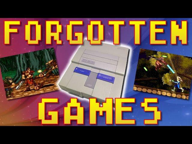 *26* Forgotten Super Nintendo Games!!!