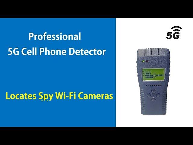 Handheld RF Detector to locate WiFi spy bugs - CIU Co., Ltd.
