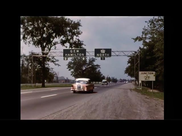 Traffic and transportation around Toronto and Ontario in the 1960s-70s(HD)