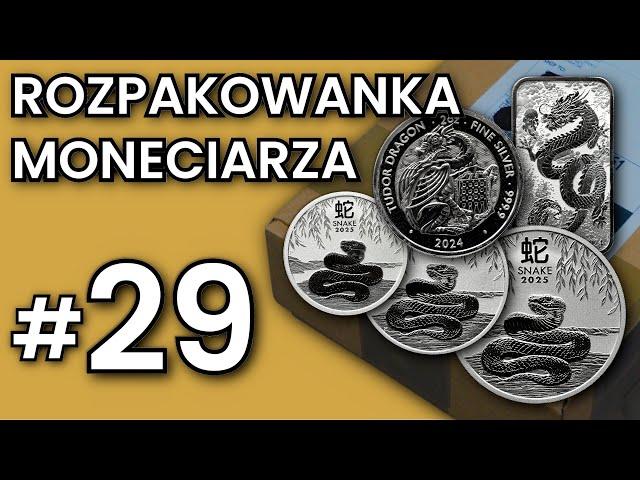 SREBRNE smoki i węże - Rozpakowanka Moneciarza #29