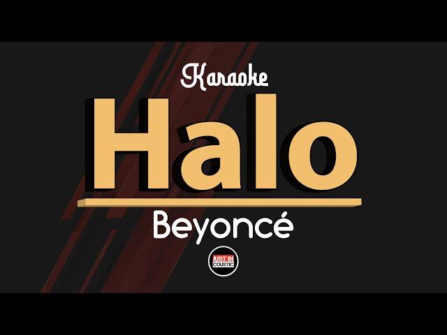 Beyoncé - Halo (Karaoke with Lyrics)