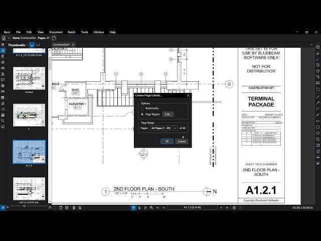 Bluebeam Revu Getting Started: Drawing Management