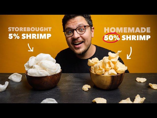 How To Make Krupuk Prawn Crackers From Scratch