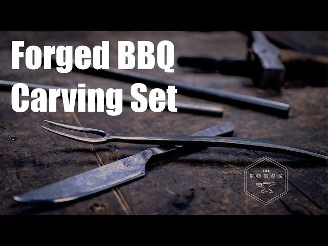 Blacksmithing : Making a BBQ Carving Set