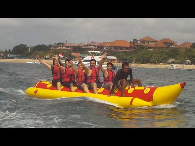 Banana Boat Ride Tanjung Benoa Bali Water Sports (HD)