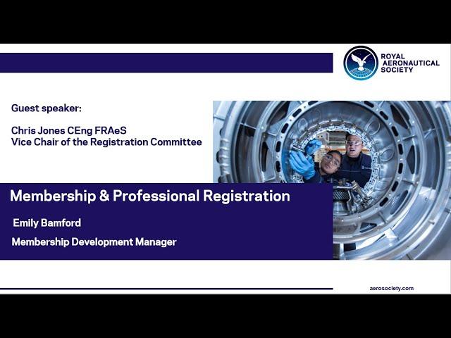 Professional Registration with the Royal Aeronautical Society