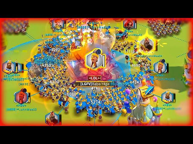 5 x 250M+ John Wee SWARMING: Baba Y4ga  Zhuge GARRISON!