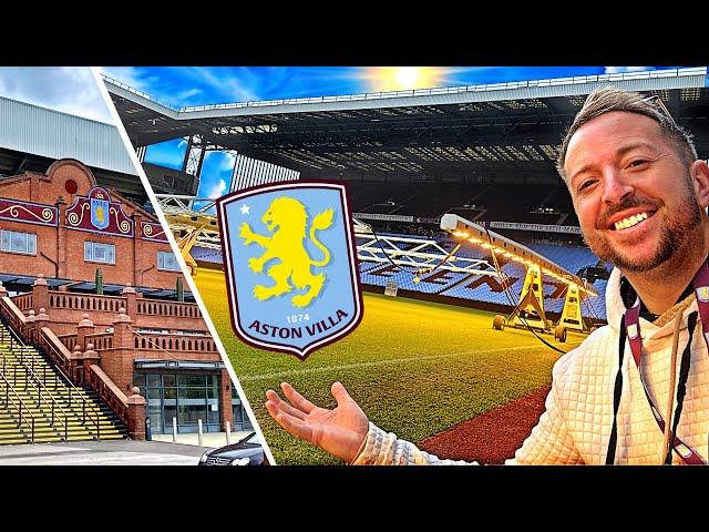 Exploring Premier League's BEST GROUND?  ASTON VILLA - VILLA PARK Stadium Tour