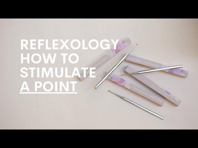 Facial Reflexology: How to Stimulate a Reflex Point - Reflexology Tutorial