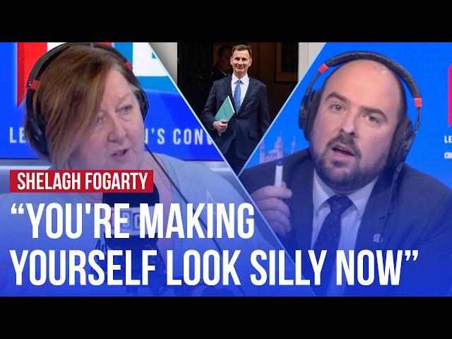 Shelagh Fogarty asks Tory Chairman about 'positives' from Jeremy Hunt's Autumn Statement | LBC