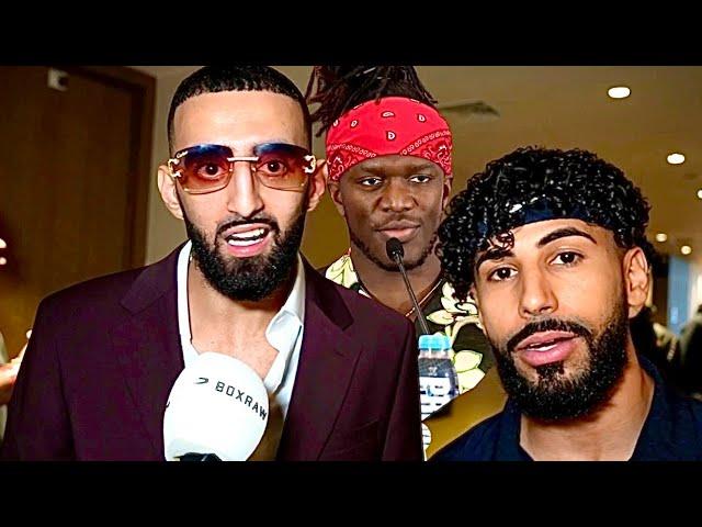 ‘WHAT THE F*** IS GOING ON?’ Slim Albaher & Adam Saleh REACT TO STRANGE KSI FIGHT RULES | TAYLOR