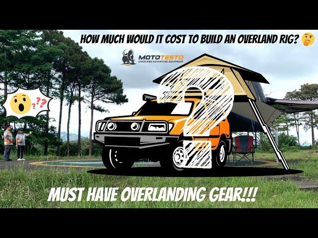 OVERLAND RIG REVEAL EP1: THE BEST OVERLANDING GEAR YOU MUST HAVE!!