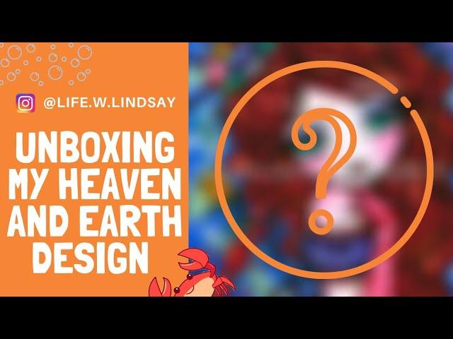 Unboxing My Heaven and Earth Design ‐ converting cross stitch pattern to diamond painting canvas