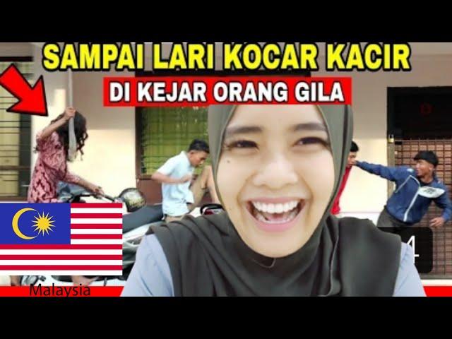  PRANK Orang gila ngamuk by Idul Syahputra | Lucu Bangat | Kelakar Giler!!!