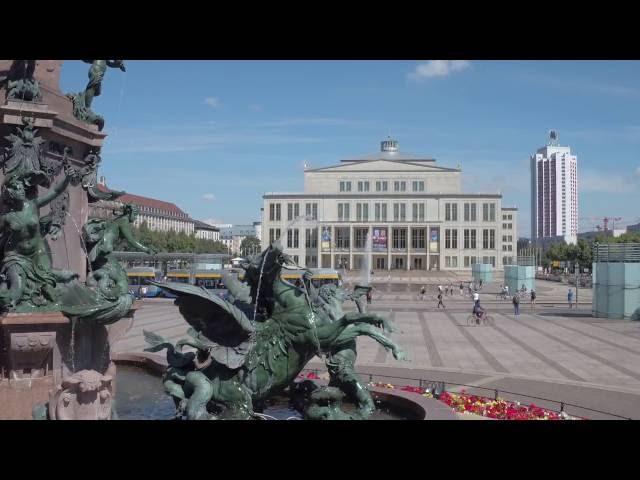 Luftaufnahmen Augustusplatz Leipzig - DJI Inspire Pro - Ultra HD/ 4K