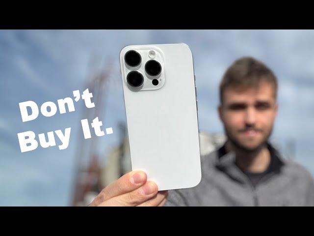 Watch THIS Before Buying iPhone 16 Pro!