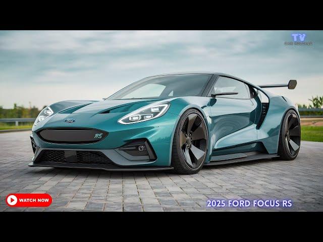 First Look: 2025 Ford Focus RS – Speed, Power, and Style Unleashed!