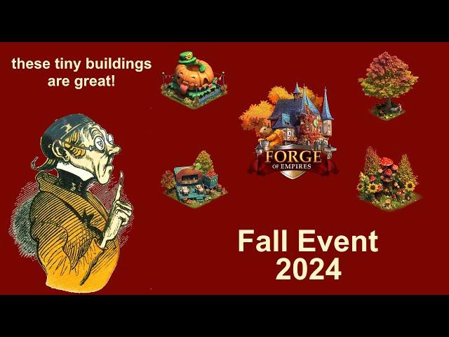 FoEhints: Tiny buildings in the fall event 2024 of Forge of Empires