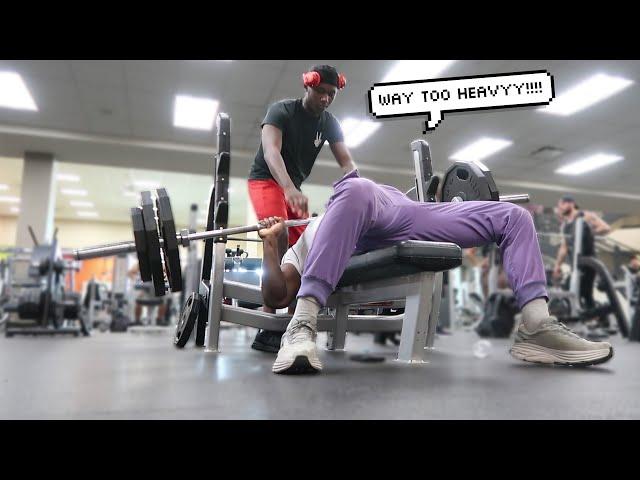 I Dropped 315 On MY CHEST! (WORKOUT PAST FAILURE)