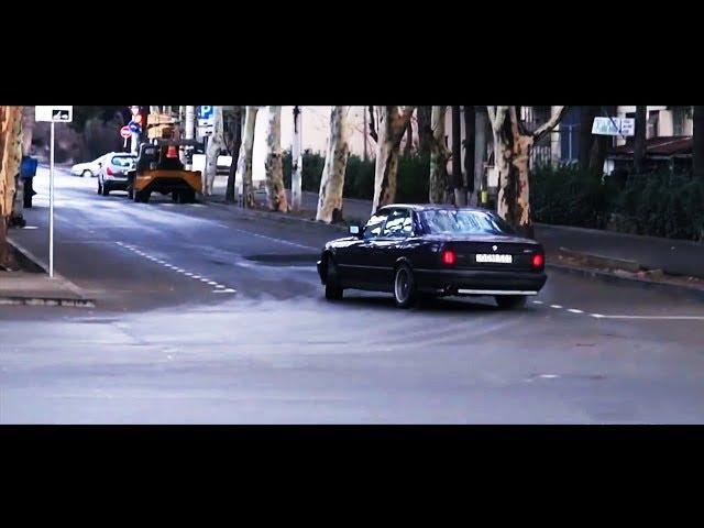 The Notorious B.I.G. & 2Pac - Sideways / BMW E34 M5 Illegal Drift (Giorgi Tevzadze)