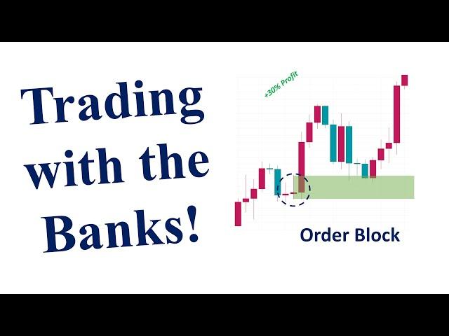 The Concept of Order Blocks - Smart Money Trading