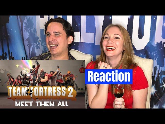 Team Fortress 2 Meet Them All Reaction