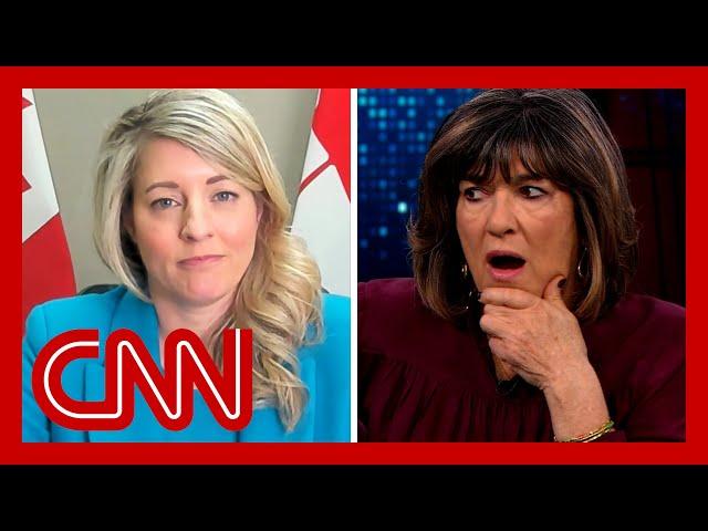 'My jaw is dropped': Canadian official's interview stuns Amanpour