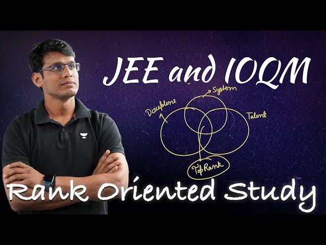 Perfect Ingredient for Rank oriented Studies in JEE & IOQM | Prashant Jain #ioqm #jee