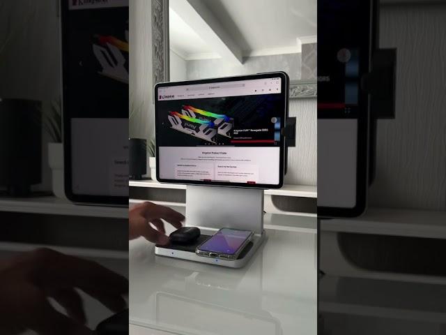 Kensington StudioDock - Best iPad Stand with 4K Video Out & Wireless Charging #shorts