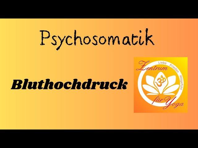 Psychosomatik: Bluthochdruck