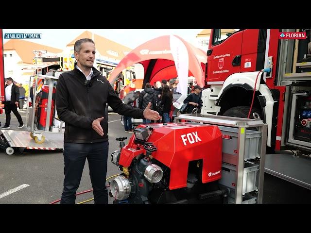 Das ist die neue FOX von Rosenbauer als PFPN 10-2000