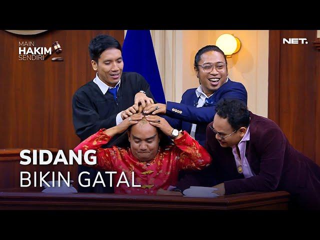 PERSIDANGAN TERHENTI AZIS GAGAP GATAL! (2/4) - MAIN HAKIM SENDIRI