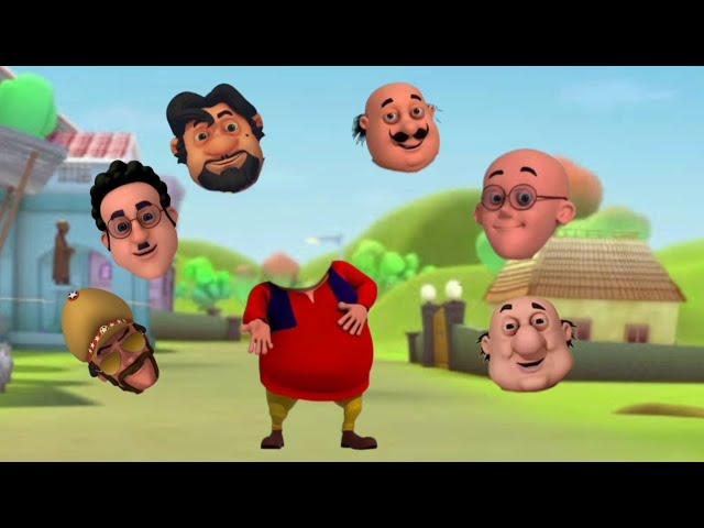 Motu Patlu || Motu patlu face challenge game|| @wone9173