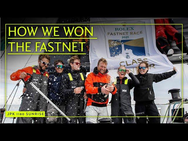 The Rolex Fastnet Race winners, the British JPK 1180 Sunrise, on how they won: