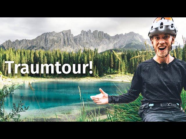 Geniale Mountainbike-Tour in Südtirol: Latemar-Umrundung in den Dolomiten