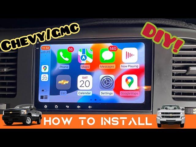 How to Install 8” Android Plug and Play Unit (Chevy Silverado/GMC Sierra 2007-2013)non Bose