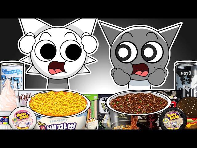 Incredibox Sprunki - Incredibox Sprunki But Swapped Color Convenience Store Mukbang Animation | ASMR